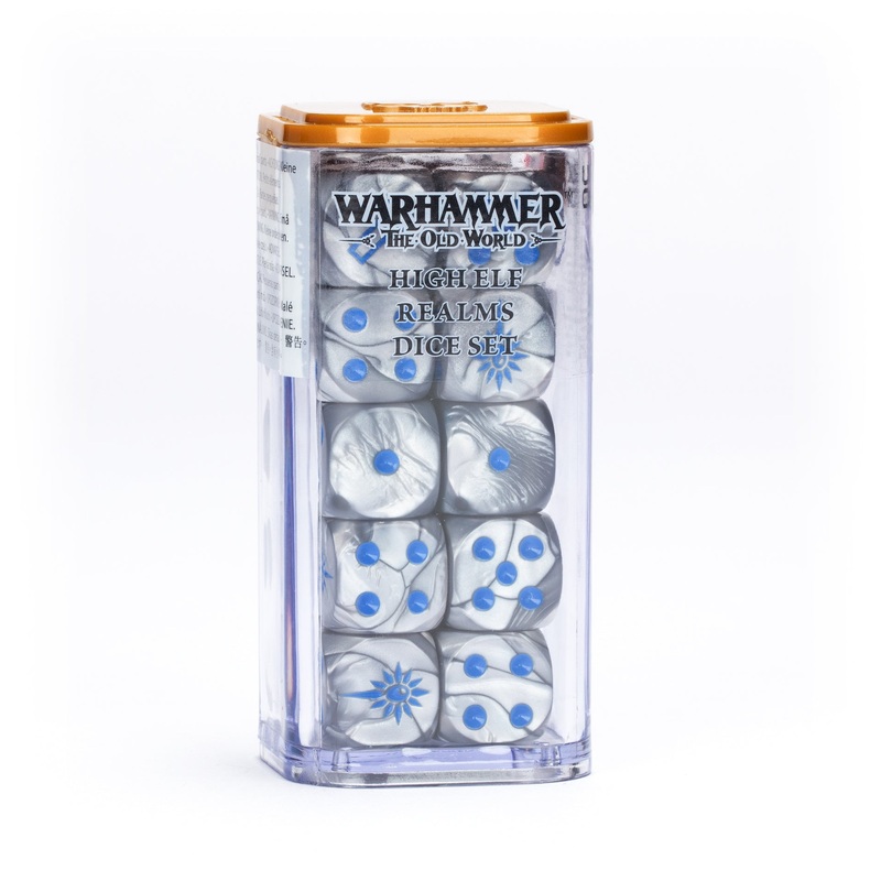 THE OLD WORLD - High Elf Realms Dice Set