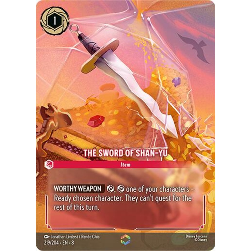 The Sword of Shan Yu (Enchanted) (219/204) [Reign of Jafar]