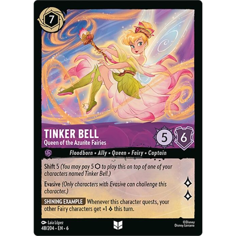 Tinker Bell - Queen of the Azurite Fairies (48/204) [Azurite Sea]