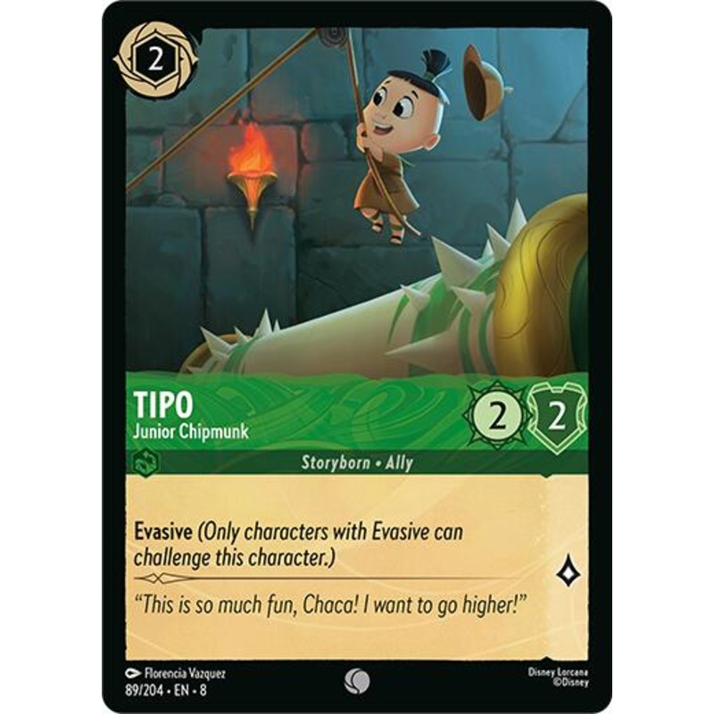 Tipo - Junior Chipmunk (89/204) [Reign of Jafar]