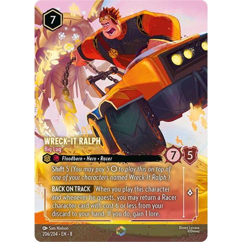 Wreck-It Ralph - Big Lug (Enchanted) (206/204) [Reign of Jafar]