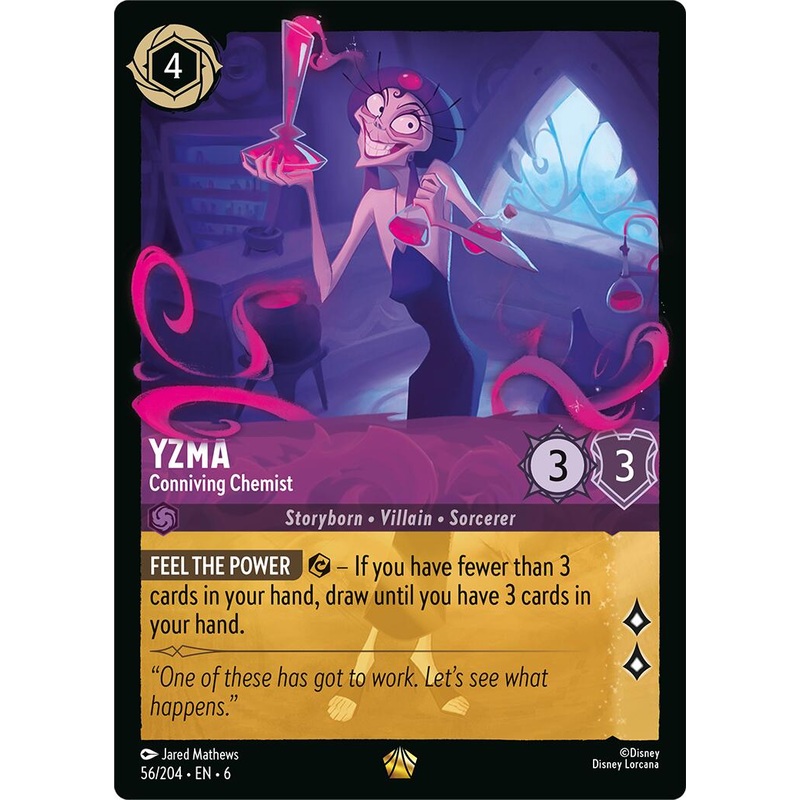 Yzma - Conniving Chemist (56/204) [Azurite Sea]
