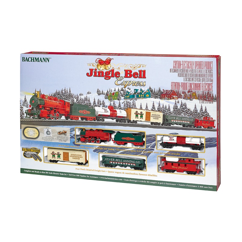 BACHMANN 00724 HO Jingle Bell Express Train Set