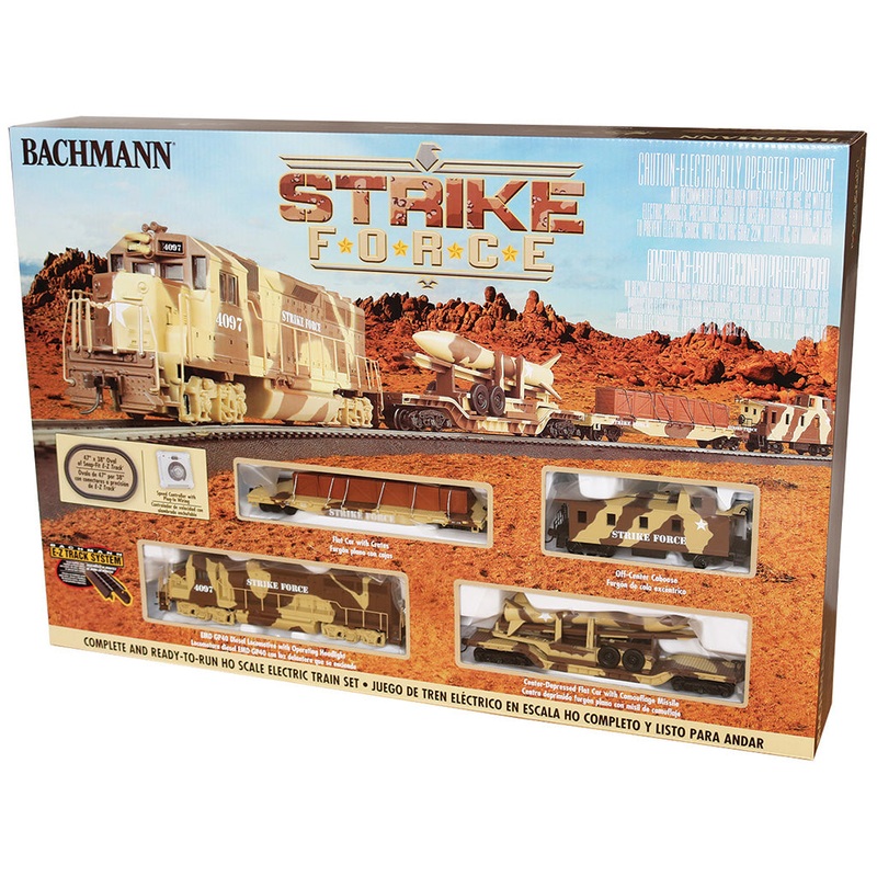 BACHMANN 00752 HO Strike Force Train Set