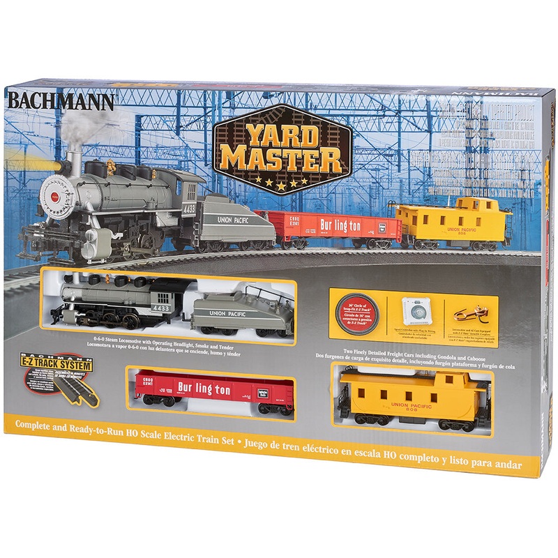 BACHMANN 00761 Yard Master Ready To Run Electric Train Set HO