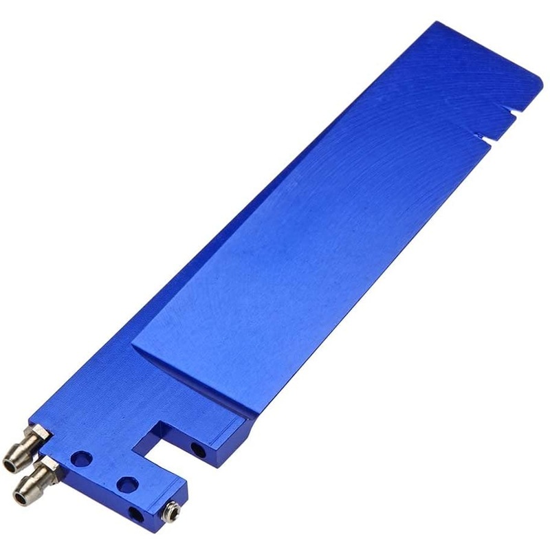 HOT RACING DCB48DR06 Dual Pickup Rudder Blade Blue M41