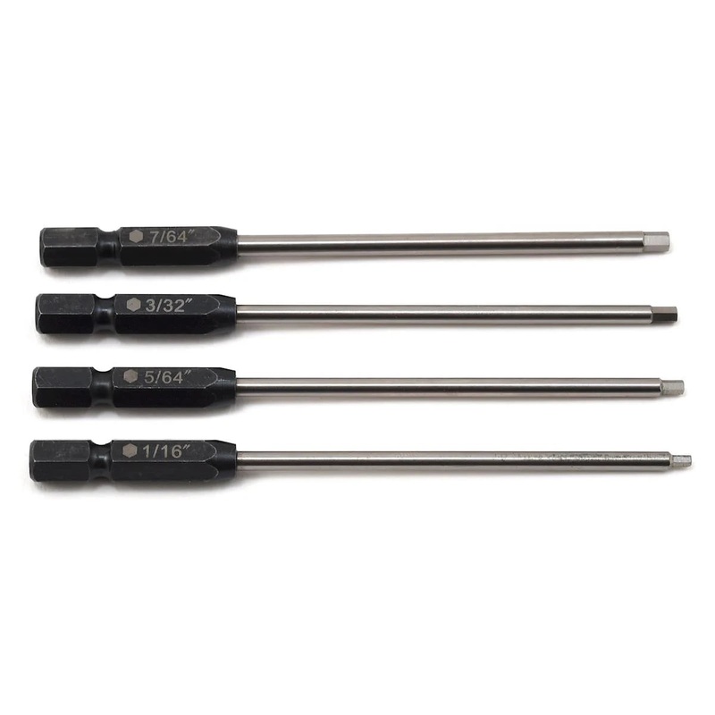 PROTEK PTK-8244 TruTorque Standard Power Tool Tip Set (4) (1/16", 5/64", 3/32", 7/64")