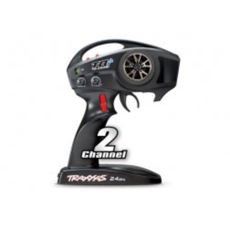 TRAXXAS 6529A  Transmitter, TQi Traxxas Link enabled, 2.4GHz high output, 2-channel transmitter only drag version