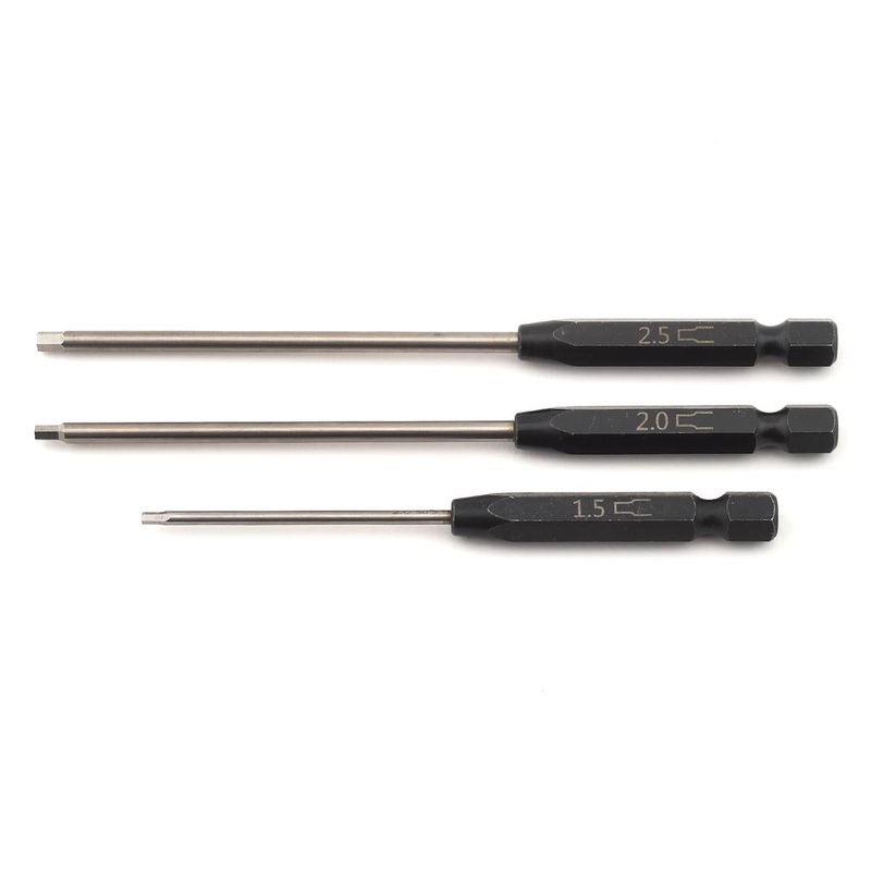 TRAXXAS 8715 Speed Bit 1/4" Drive Hex Driver Set (3) (1.5mm, 2.0mm, 2.5mm)