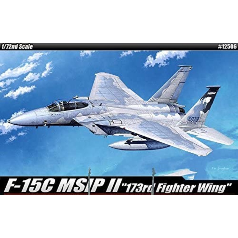 ACADEMY 12506 1/72 F-15C MSIP II "173rd Fighter Wing"