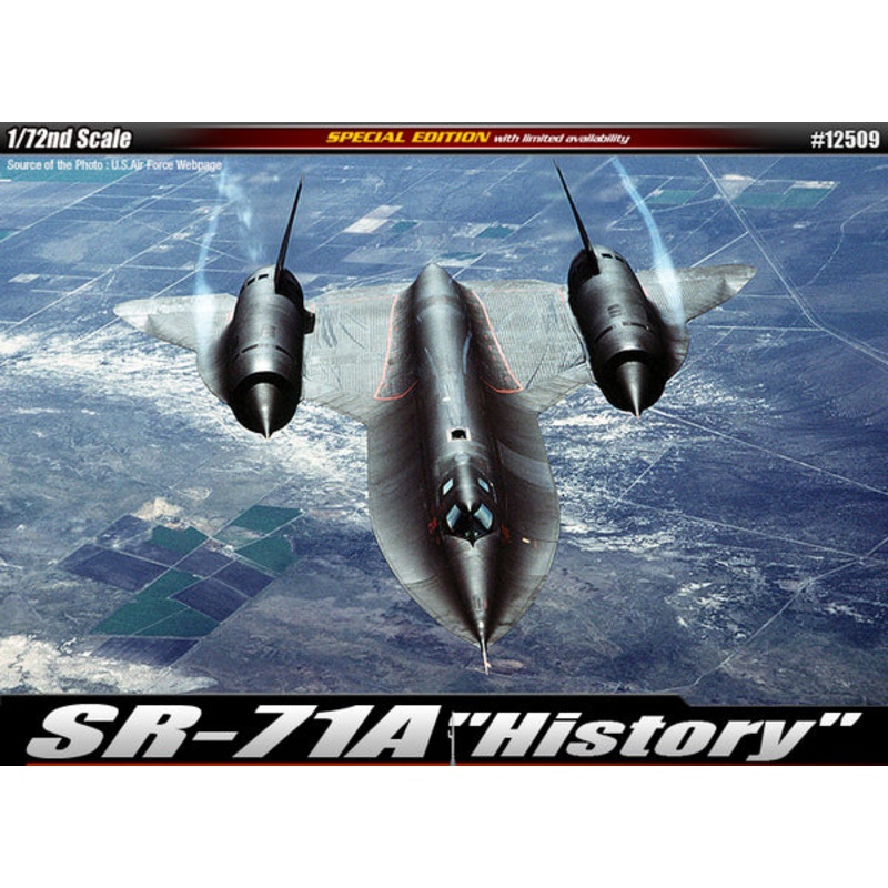 ACADEMY 12509 1/72 SR-71A "History"
