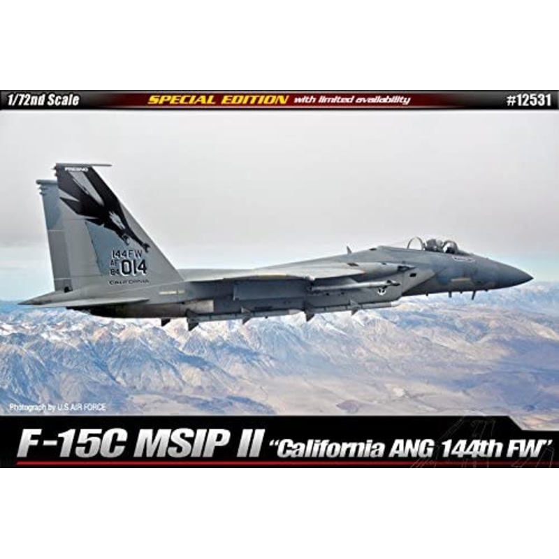 ACADEMY 12531 1/72 F-15C MSIP II "California ANG 144th FW"