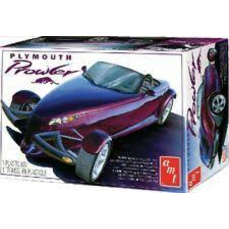 AMT 1083M/12 1/25 Snap 1997 Plymouth Prowler w/ Trailer