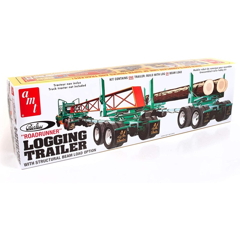 AMT 1103/06 1/25 Peerless Logging Trailer