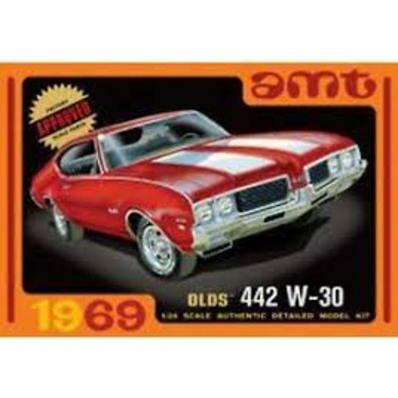 AMT 1105/12 1/25 1969 Olds W-30 442