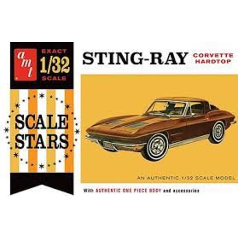 AMT 1112/12 1963 Chevy Corvette Stingray