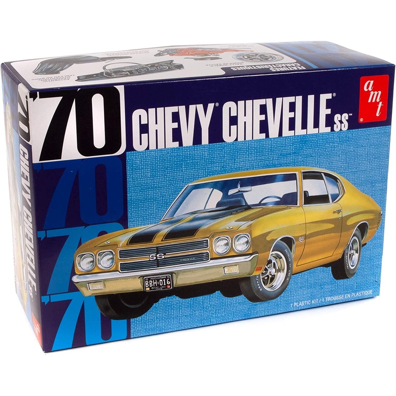 AMT 1143 1/25 1970 Chevy Chevelle 22 2T