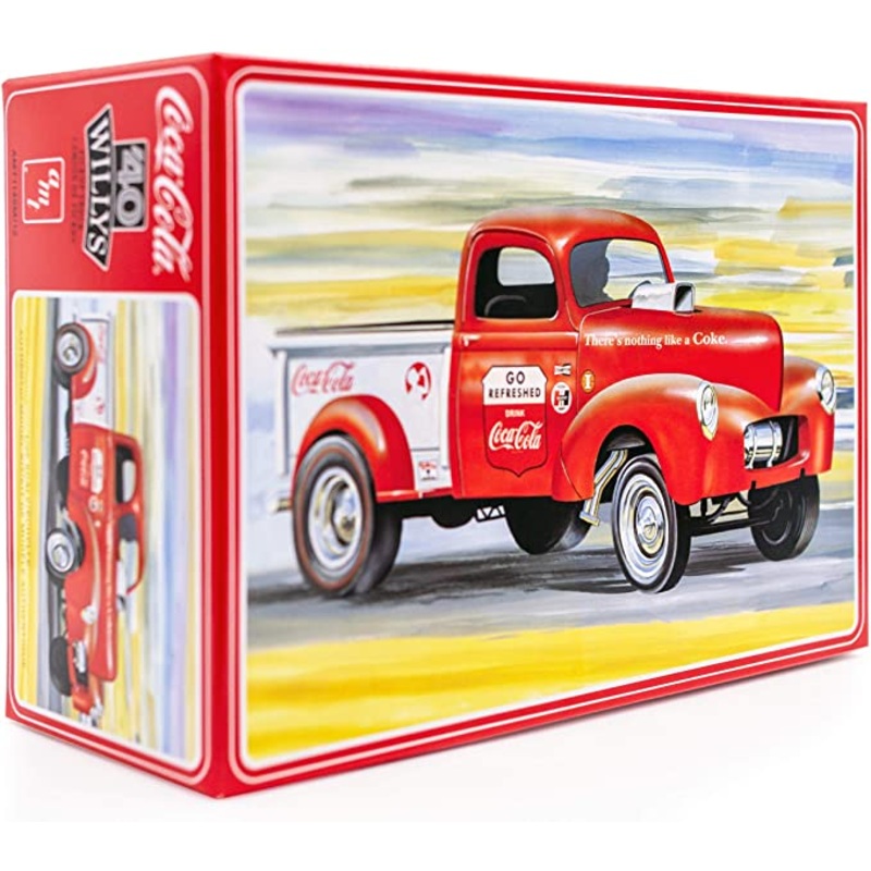 AMT 1145 1/25 1940 Willys Pickup Gasser, Coca Cola 2T