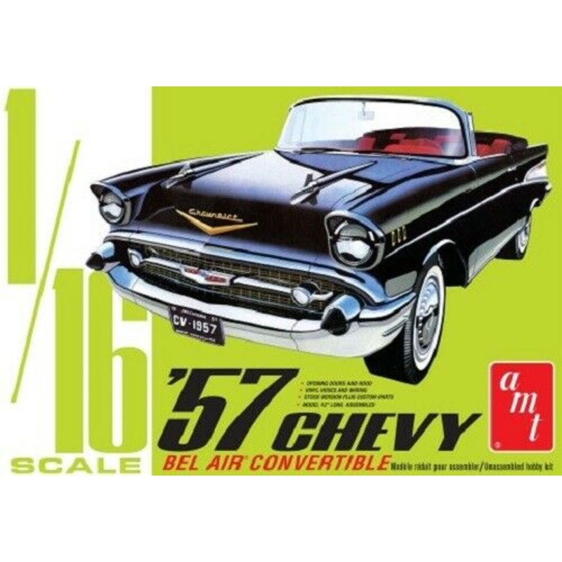 AMT 1159 1/16 1957 Chevy Bel Air Convertible