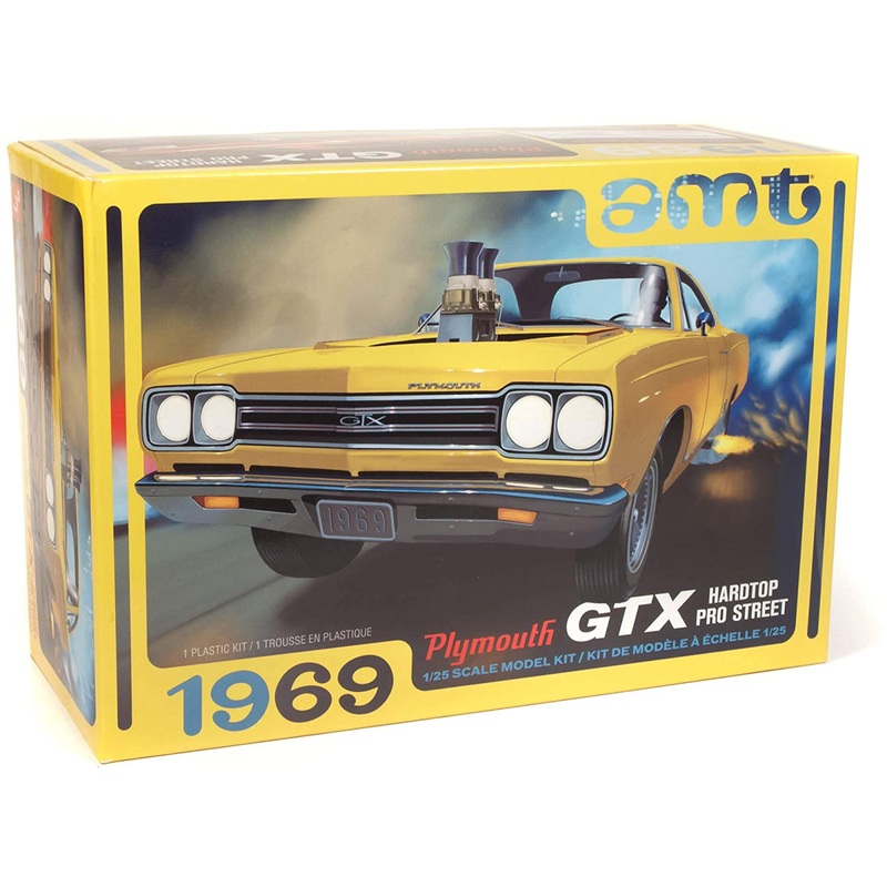 AMT 1180M/12 1/25 1969 Plymouth GTX Hardtop Pro Street
