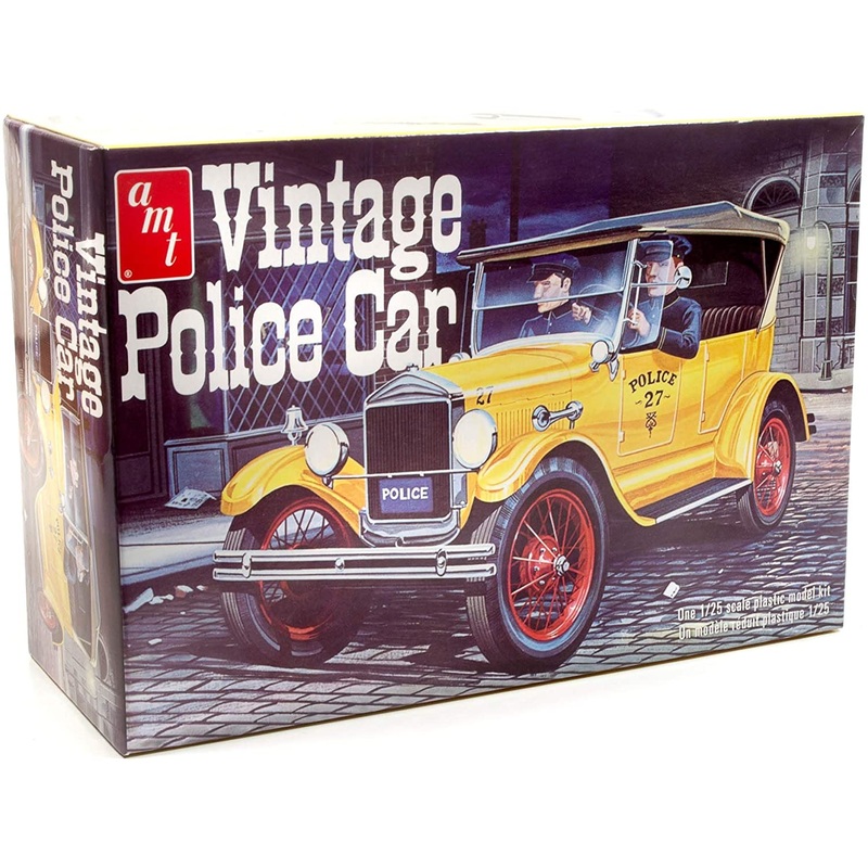 AMT 1182 1/25 1927 Ford T Vintage Police Car