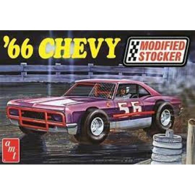 AMT 1183/12 1/25 1966 Chevy Impala Modified Stocker