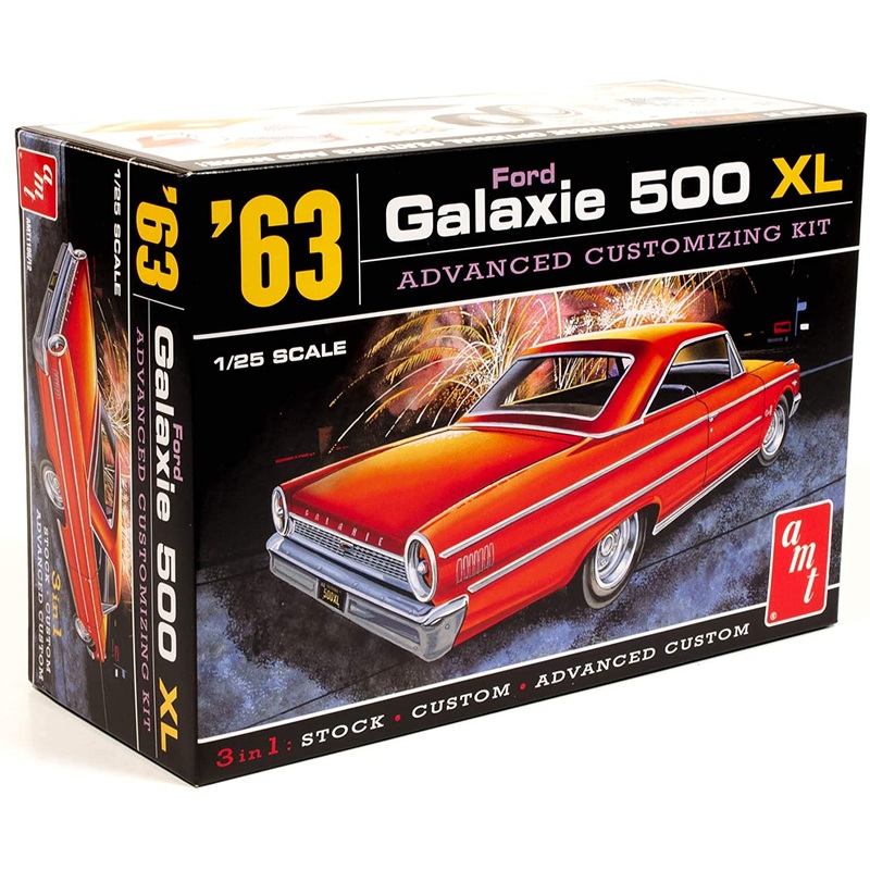 AMT 1186 1/25 1963 Ford Galaxie