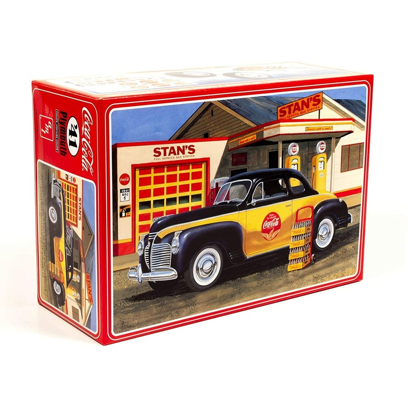 AMT 1197 1/25 1941 Plymouth Coupe Coca-Cola