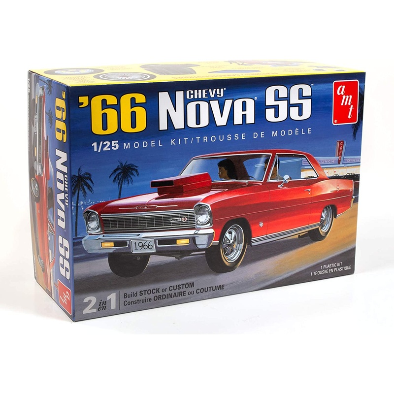 AMT 1198M/12 1/25 1966 Chevy Nova SS