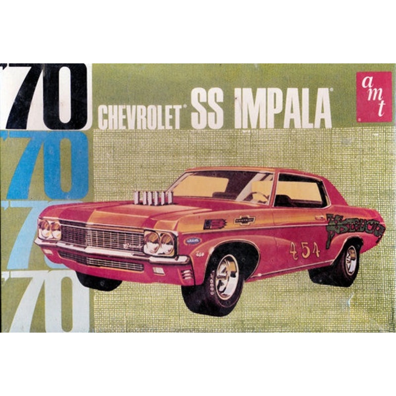 AMT 6172 1/25 1970 Chevrolet SS Impala *DISC*