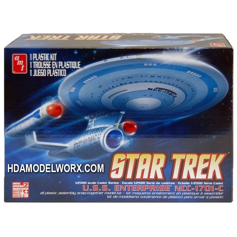 AMT 661/12 1/2500 Star Trek Enterprise 1701-C *DISC*