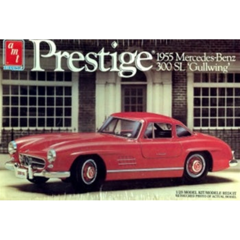 AMT 6871 1/25 Prestige 1955 Mercedes Benz 300 SL Gullwing Coupe