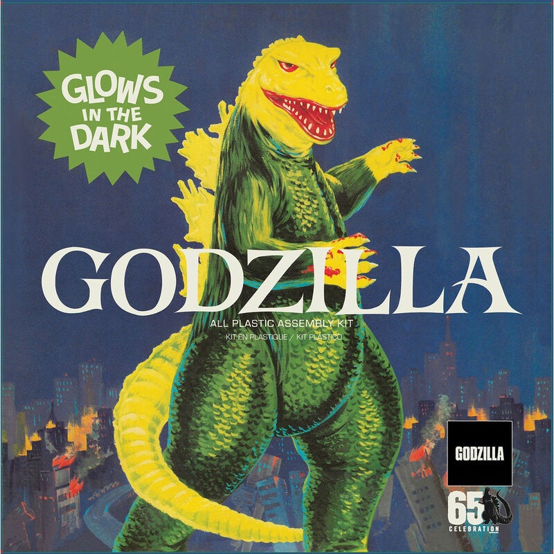 ATLANTIS A466 Godzilla with extra Glow in the Dark Parts
