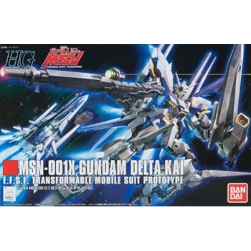 BANDAI 179641 #148 MSN-001X Gundam Delta Kai HGUC 1/144 from "Mobile Suit Gundam UC"
