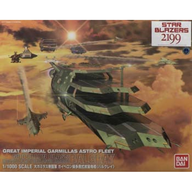 BANDAI 185137 1/1000 Gaiperon-Class MultiDeck Astro Assault Space Carrier Balgray