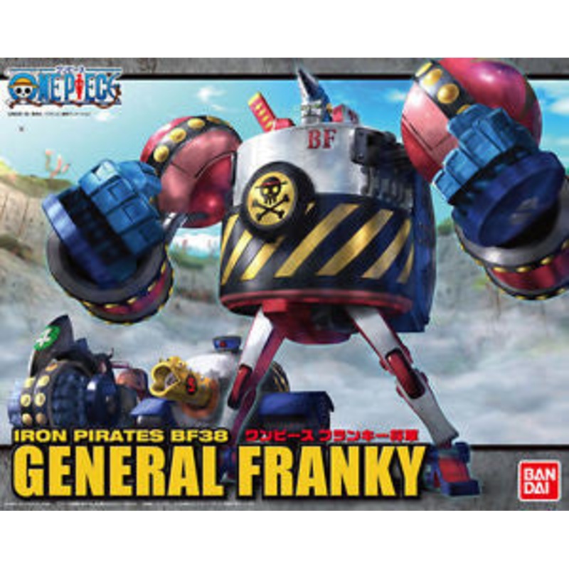 BANDAI 185186 General Franky Model Kit, by Bandai's Best Mecha Collection