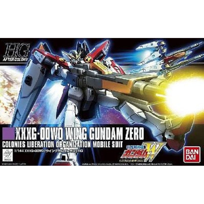 BANDAI 186522 #174 Wing Gundam Zero, HGAC from "Gundam Wing"