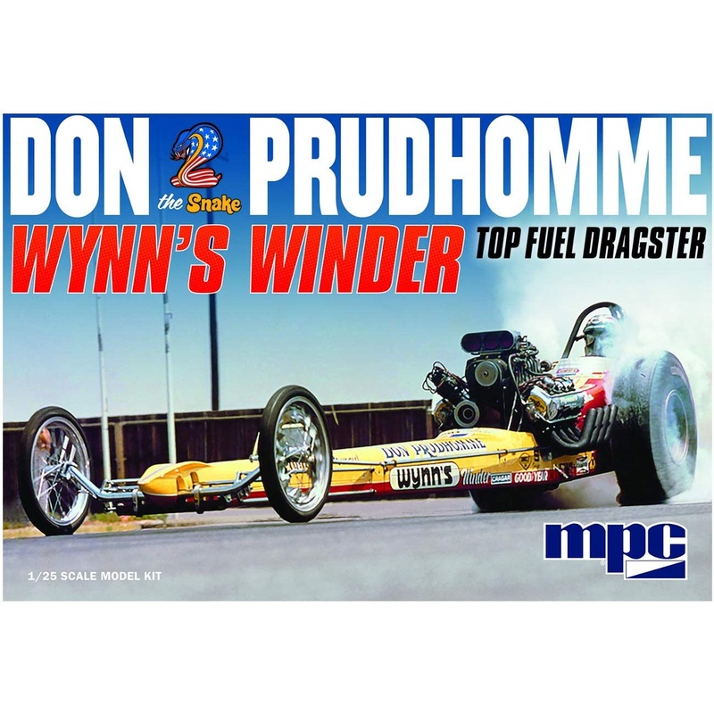 MPC 921 1/25 Wynns Winder Dragster, Don Snake Prudhomme