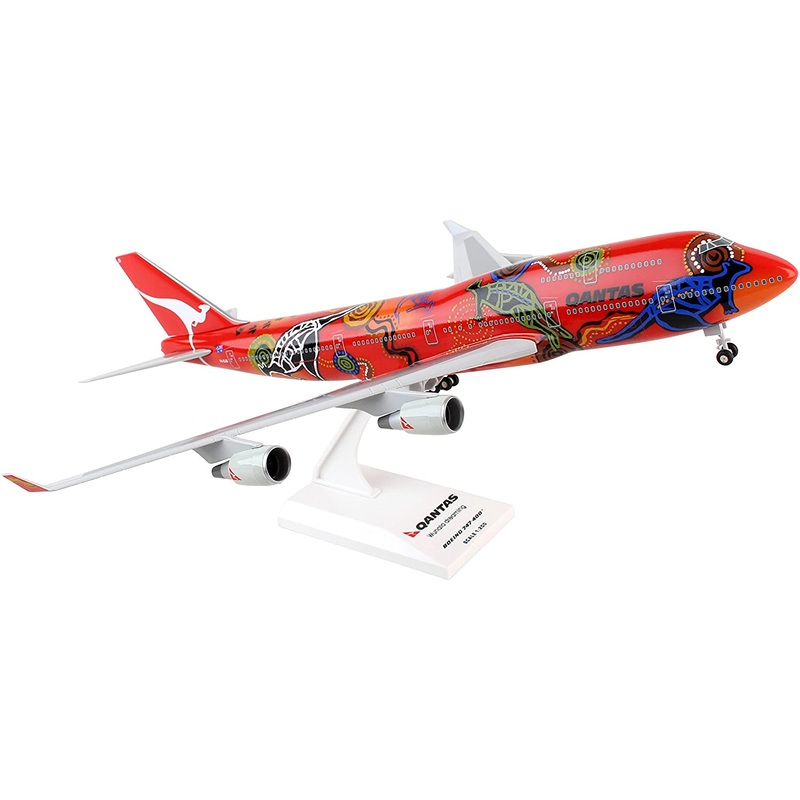 SKYMARKS SKR406 Qantas 747-400 1/200 Wunala Dreaming II W/Gear