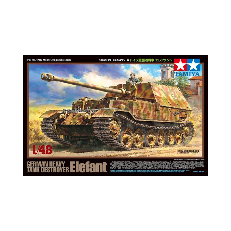 TAMIYA 32589 German Heavy Tank Destroyer Elefant
