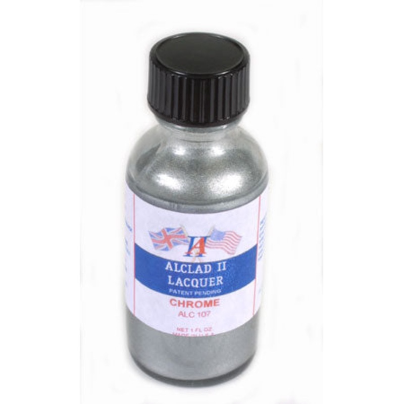 ALCLAD 107 Chrome 1oz for Plastic Kits