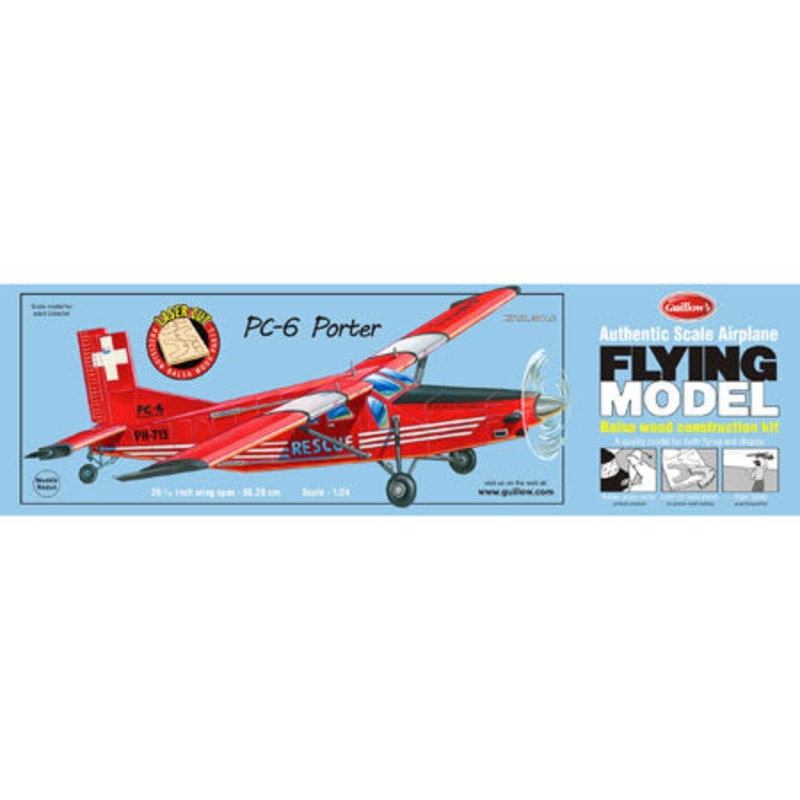 GUILLOWS 304LC PC-6 Porter Laser Cut