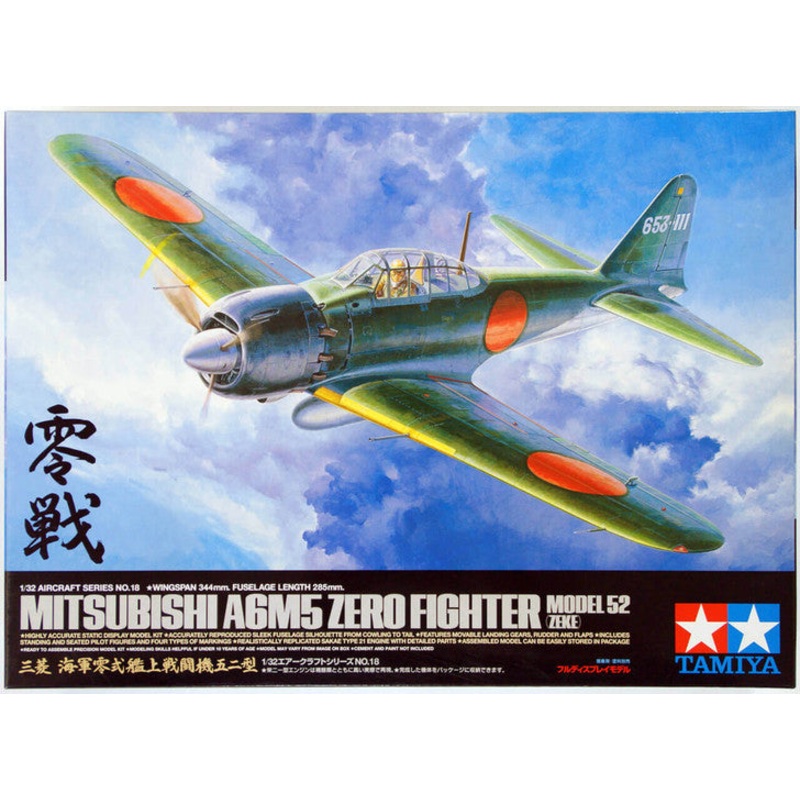 TAMIYA 60311 1/32 Mitsubishi A6M5 Zero Fighter Zeke