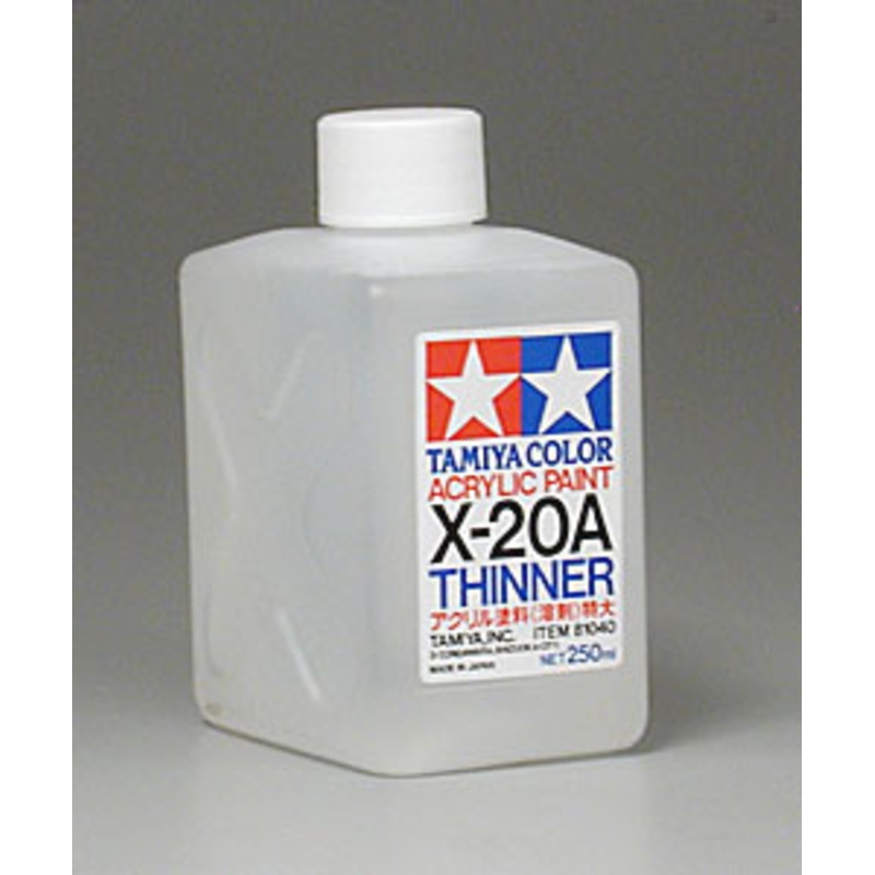TAMIYA 81040 X-20A Acrylic/Poly Thinner 8.5 oz