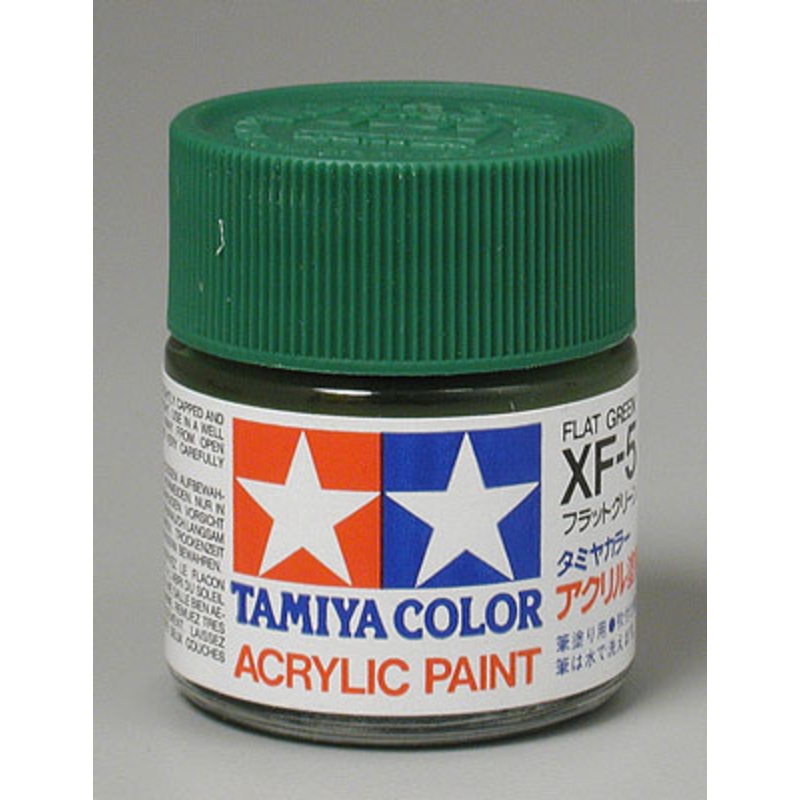 TAMIYA 81305 XF-5 Acrylic Flat Green 3/4 oz