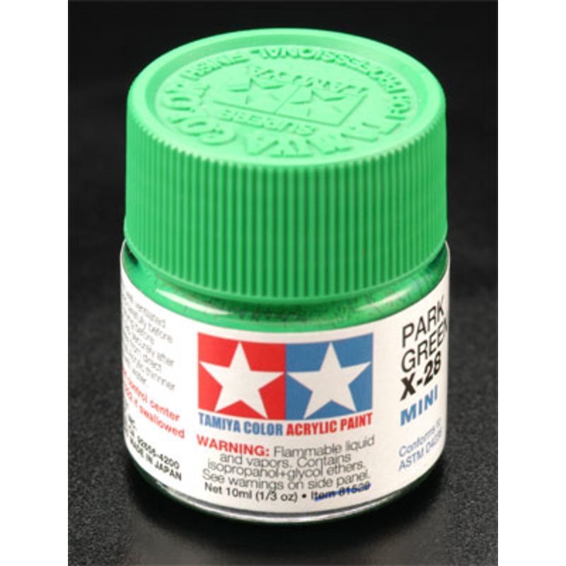 TAMIYA 81528 X-28 Acrylic Mini Park Green 1/3 oz