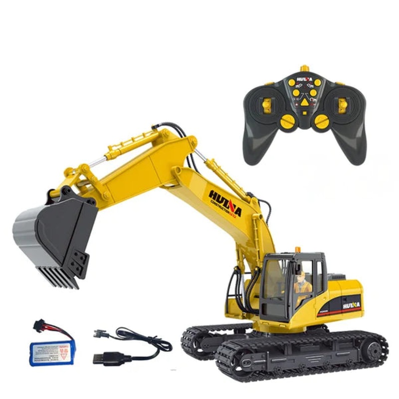 HUINA 1535-1 1/14 Scale 15CH 2.4GHz RC Excavator Grill Grabber
