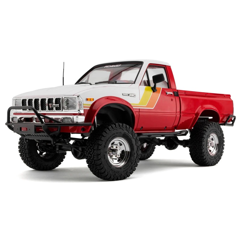 RC4WD Z-RTR0070 Trail Finder 2 RTR w/1982 Toyota Pickup Hard Body Set, Red