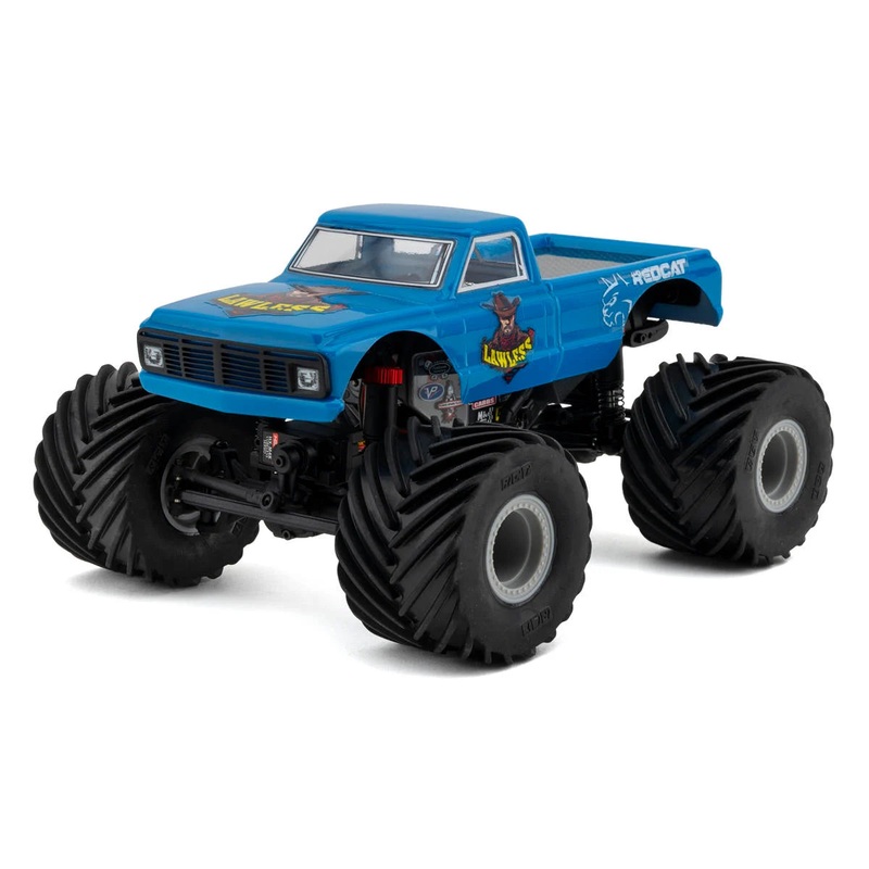 REDCAT 33539 MT-18 1/18 4WD RTR Micro Monster Truck (Lawless) w/2.4GHz Radio, Battery & Charger