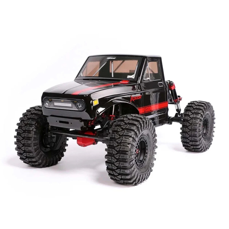 REDCAT RER31524 Ascent Fusion LCG 1/10 4WD RTR Brushless Scale Rock Crawler (Black) w/2.4GHz Radio